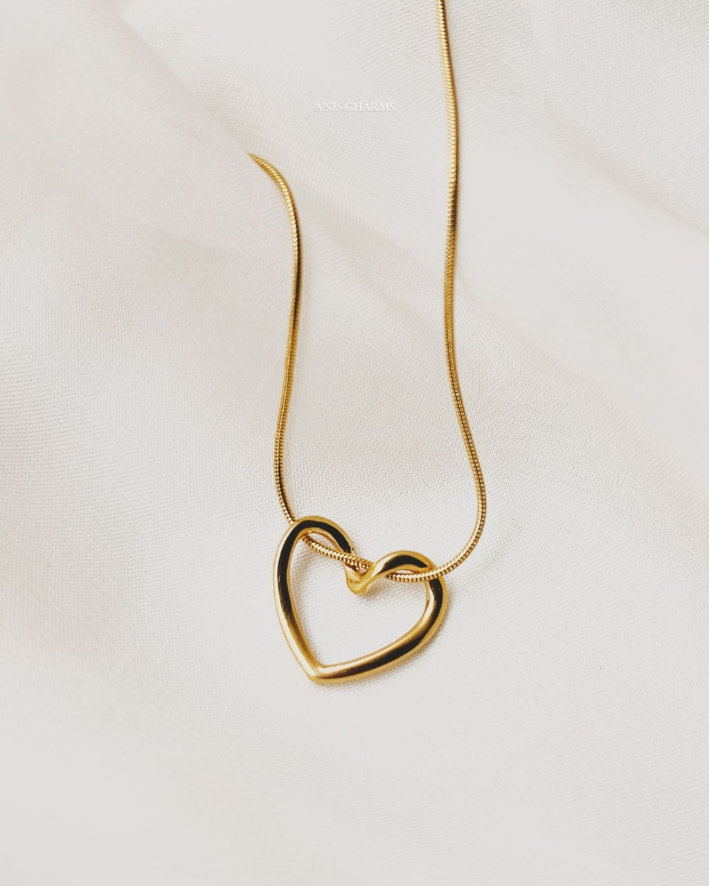 Knotted Heart Necklace