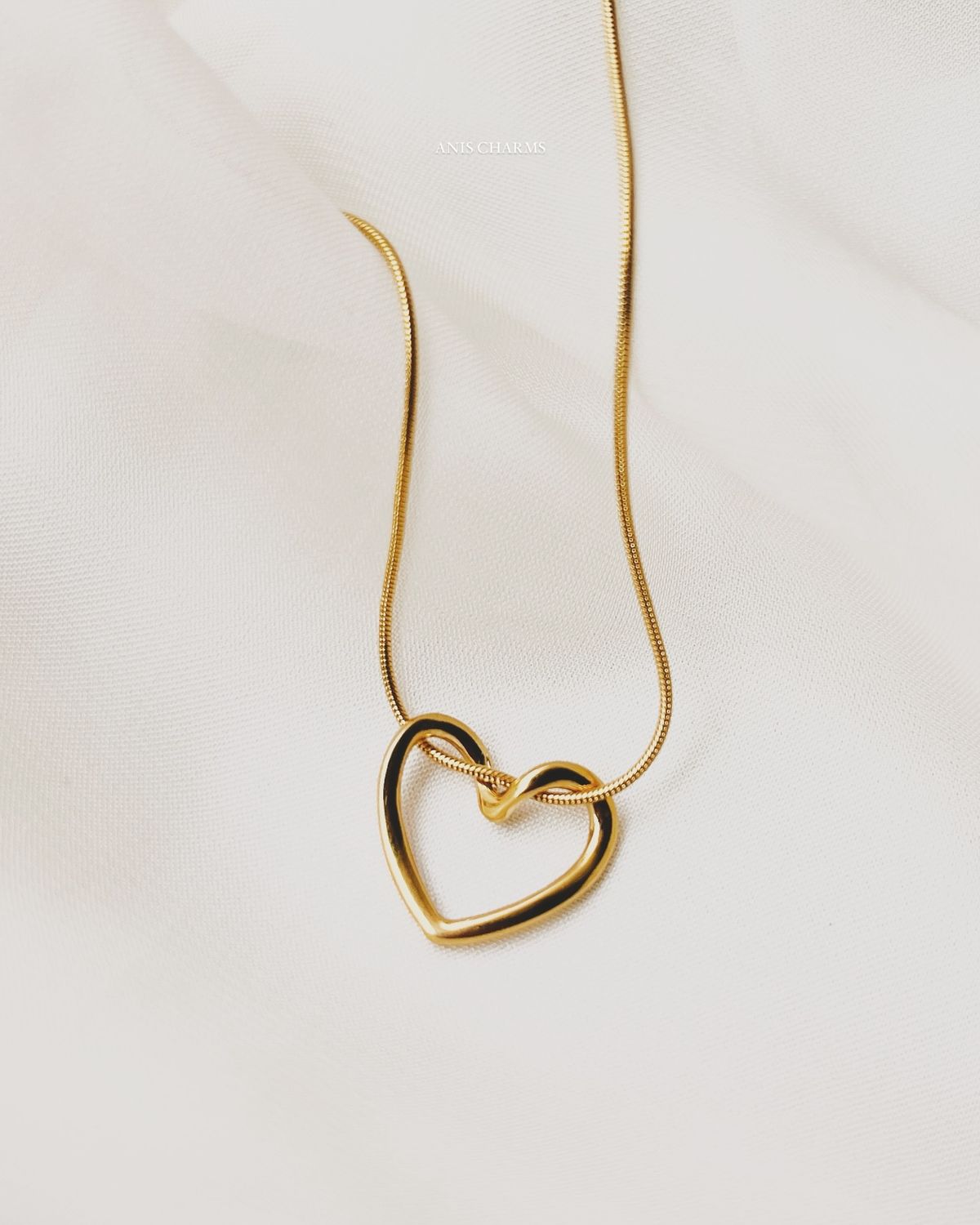 Knotted Heart Necklace