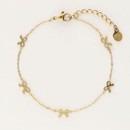 Bow Charm Bracelet